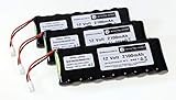3X Ersatz - Akku geeignet für Rollladensteuerung NiMH Varta AA 12,0 V / 2100mAh - für Dachfenster, Rollladen, ROTO ZEL 12V/2,1 Ah WDT-S RT2 SF G2/G3/G4 Roto Akk