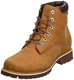 Timberland Herren 6 Inch Basic Alburn Waterproof Schnürstiefel, Gelb Wheat Nubuck, 43 EU