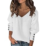 HHOP Sommer Oberteile Damen sexy Pullover Batik Damen Damen blusen Pulli dunkelgrau Damen rosa Longsleeve Damen Casual Damen jojolikes Pullover Damen Tops Damen Spitze Tunika Oberteile Damen W