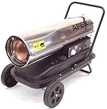 Edelstahl Heizkanone 30kW Diesel Heizung 55519 Ölheizgerät Bautrockner B