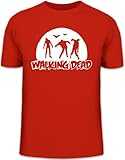 Shirtstreet24, Walking Dead, Halloween Grusel Herren T-Shirt Fun Shirt Funshirt, Größe: S,