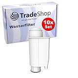 Trade-Shop 10x Ersatz für Wasserfilter Philips Saeco RI9585 RI9743 RI9833 RI9836 RI9837 RI9943 Philips Saeco Xsmall HD8743 SUP033R Kaffeevollautomat Filterp