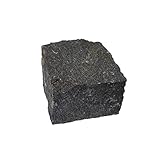 AUPROTEC Granit Pflasterstein Naturstein 9/11 schwarz DIN EN 1342: 1 Stein als Muster oder Rep