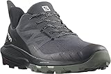 Salomon Herren Outpulse GTX Kletterschuh, Magnet/Schwarz/Schmiedeeisen, 42 EU