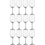 Schott Zwiesel 106220 Classico Rotweinglas/Wasserglas, 545ml, H 24cm, klar (12 Stück)
