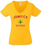 World of Shirt Damen T-Shirt Jamaica Reggae U