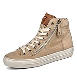 Paul Green Damen Boots Sneaker beige Gr. 37,5