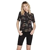 Volcom Ozzy Alien Ss Damen-T-Shirt M Schw