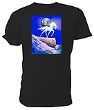 Sea Unicorn T Shirt, schwarz - Größe: L