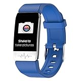 BIlinli T1 Fitness Tracker Körperthermometer EKG Smart Armband Herzfrequenzmesser Oximeter Smart Watch Musiksteuerung Sp