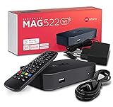 Infomir 522w1 Internet Streamer HEVC H.265 WiFi 4K UHD 60FPS Linux USB LAN HDMI schw