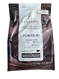 Callets, Power 80, 2,5 kg, weniger süß, Kuvertüre, Backschok