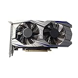 Grafikkarte 2GB 128bit DDR5 HDMI-kompatibler Computer HD Gaming Video Grafik mit Dual Cooling F