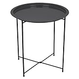 Bo-Camp Garten Beistelltisch Harlem Tablett Camping Klapptisch Grill BBQ 46x50