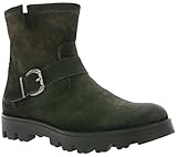 Buffalo London Damen 30635 Trend Plisse Biker Boots, Grau (Cinza 01), 39