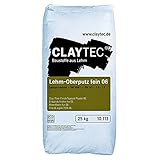 CLAYTEC Lehmoberputz fein 06 Sackware trock