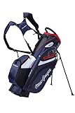 MACGREGOR Men's MACBAG146 Mactec HYBRID 14 Golf Club Stand Carry Trolley Bag, Navy, One S