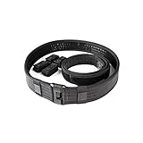 5.11 Tactical Sierra Bravo Duty Belt, Einsatzgürtel, Koppel, Duty Belt, Größe: 4XL, Farbe: Schwarz, 1680D Nylon, Klett-Innengürtel, Tactical, Outdoor, Jagd, Style: 59505