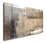 Paul Sinus Art Abstrakte Kunst 120x 60cm Panorama Leinwand Bild XXL Format Wandbilder Wohnzimmer Wohnung Deko Kunstdruck