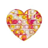 Fidget Toy Push it, Pop Bubble, Endspannentes Anti Stress Spielzeug Sensorisches Spielzeug Autismus lindert Angstzustände für Kinder Mädchen Jungen F