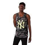 New Era New York Yankees Tanktop MLB Shirt Baseball Fanshirt Trikot Camouflage schwarz - S