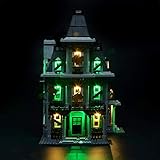 LED-Beleuchtungsset für Monster Fighters Spukhaus, kompatibel mit Lego 10228 Bausteinen, nicht im Lieferumfang