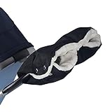 Faburo Handschuhe Kinderwagen Handwärmer Handmuff Fleece Handschuhe mit 4 Kletthaken für Baby Kinderwagen W