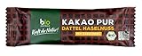 bioZentrale Riegel Kakao pur Dattel, bio. 16 Stück, 639 g
