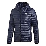 adidas Herren Varilite Hooded Daunenjacke, Legend Ink, M