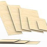 4mm Sperrholz-Platten Zuschnitt Länge bis 150cm Birke Multiplex-Platten Zuschnitte Auswahl: 50x60