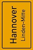 Hannover Linden-Mitte: Deine Stadt, deine Region, deine Heimat! | Passwort Buch DIN A5 120 Seiten Geschenk