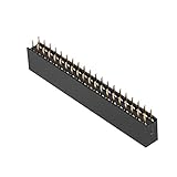 Weibliche Stiftleisten, Caiqinlen 5 STÜCKE 2 * 20 Pins 2,54 Cm Gerade Buchsenleiste für Raspberry