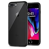 Spigen Ultra Hybrid 2 Hülle Kompatibel mit iPhone 8 Plus und Kompatibel mit iPhone 7 Plus -Schw