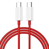 Warp Kabel für OnePlus Nord 2 8T 9 9 Pro, TITACUTE USB C auf USB C Warp Charge Kabel 65W 2M USB C Schnellladekabel PD Ladekabel Kompatibel mit Samsung Galaxy S21 Ultra S20 FE,Pad Air 2020, Dell XPS 15