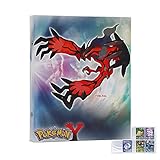 Xingsky Pokemon Kartenhalter,Pokemon Karten Album,Pokemon Sammelalbum, Pokemon Sammelkartenalben,GX EX Trainer Sammelkartenalben, 20 seitig Kann bis zu Hohe Kapazität 180 Karten aufnehmen (C)