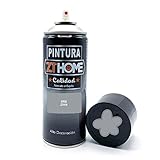 Sprühfarbe | Sprühfarbe Grau | 400 ml | Sprühdose für Holz, Aluminium, Eisen, Keramik, Kunststoff, Rostschutz. Sprühfarbe für Fahrräder, Felgen, G