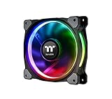 Lüfter + De+Gehäuse + Thermaltake + Riing + 12+Plus+RGB+12cm+%28Schwarz%29