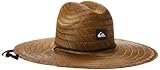 Quiksilver Herren Pierside Lifeguard Beach Sun Straw Hat Sonnenhut, Dunkelbraun, XX-Larg
