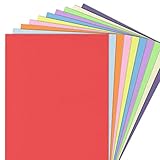 10 Farben, A4 120 g/m² Farbige Buntes Papier Ton-Papier, 100 B