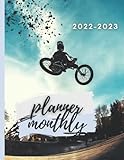 2022-2023 monthly planner: BMX | bike | cyclist | cross | bike | sport | cover |bicycle January 2022 to December 2023 - 24 Months |logbook journal ... | for Work -school or Personal Use G