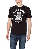 HUGO Herren Duto 10232797 01 T-Shirt, Black1, S