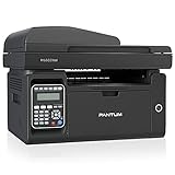 Pantum Multifunktions-Laserdrucker, Monochrom, Drucken, Scannen, Faxen, Kopieren, WLAN, WLAN, ADF (Schwarz, M6600NW)