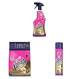 Vanish Haustier-Experte, Teppichreinigung und Polsterpflege, Teppichspray, 1er Pack (1 x 750 ml) + Teppichreinigung und Polsterpflege, Teppichpulver, 1er Pack + Teppichreinigung und Polsterpfleg