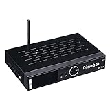 James Donkey 4K UHD Twin Sat Receiver,Linux Engima2 Satelliten Receiver with Dual DVB-S2X Multistream Tuner,HDTV,2160p,H.265,HDR,Timeshift,with HDMI Cable and WiF