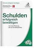 Schulden erfolgreich bewältigen: Von der Pfändung bis zur Privatinsolvenz - Rechtsstand: 1. Januar 2017