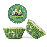 Dekora - 339239 Minions Muffins Backformen Set - 50 Stück