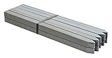 Oase 57754 PondEdge 10 Erdspieße XL | Teichrandsystem | Beeteinfassung | Kapillarsperre, Grau, 58 x 3.1 x 3.1
