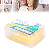 Profi Orthodontische Interdentalbürste, Orthodontische Zahnbürste, Interdentalreiniger, Easy Brush Zahnärztliche Zähne Sauberer Zahnstocher Zahnreinigung Werkzeug(gelb)