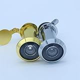 CHEdnh-Hk Tür Guckloch Tür-Projektor 200 Grad Weitwinkel-Guckloch Sicherheit versteckte Tür Einstellbare Glasobjektiv for Möbel Hardware-Tools Für Home-Office-Hoteltü