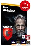G DATA Antivirus 2021, 1 PC - 1 Jahr, Download, Aktivierungscode per Email, Virenprogramm für Windows 10 / 8 / 7 PC - zukünftige Updates ink
